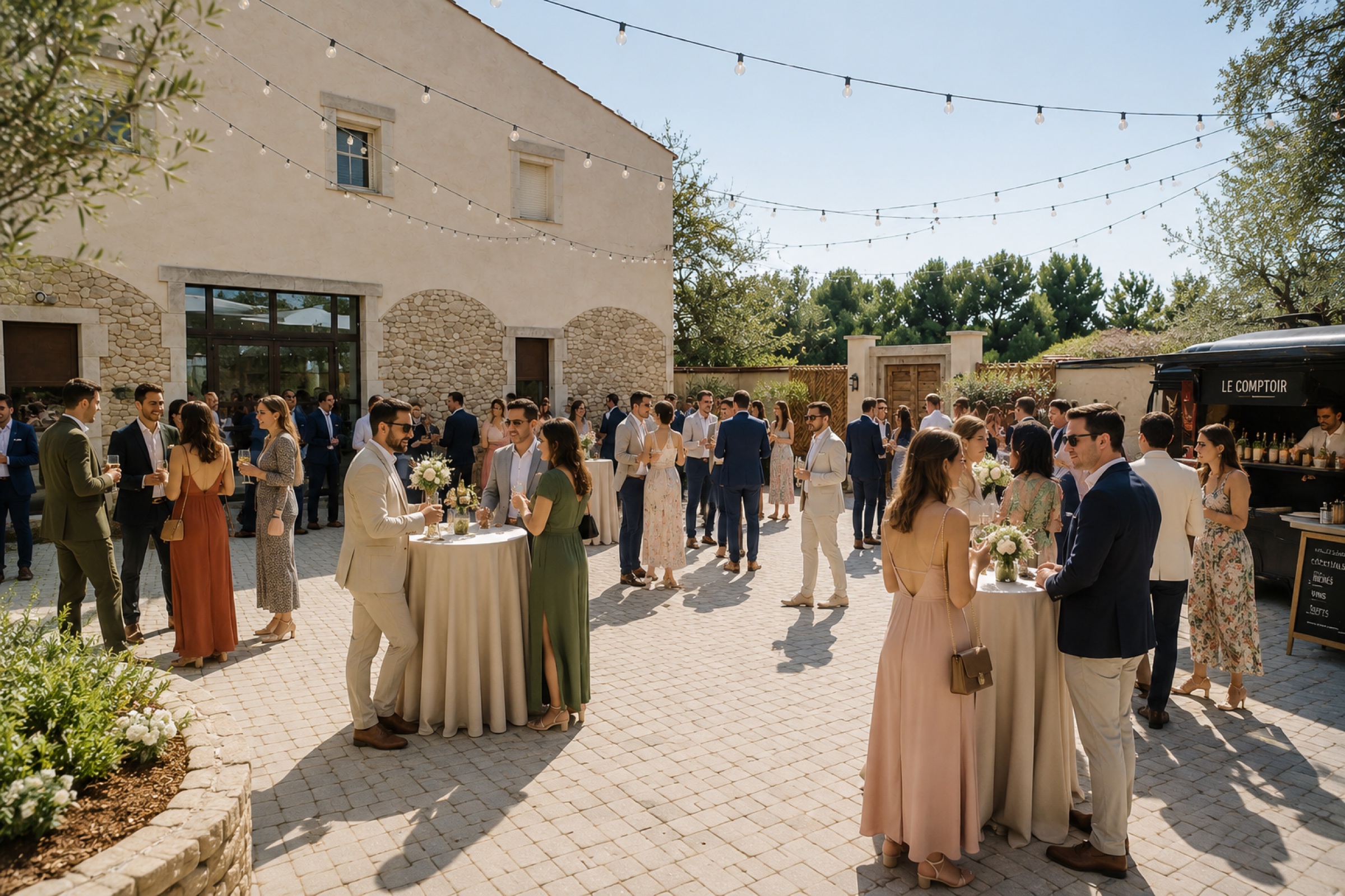 Mariage au Patio Sainte Victoire